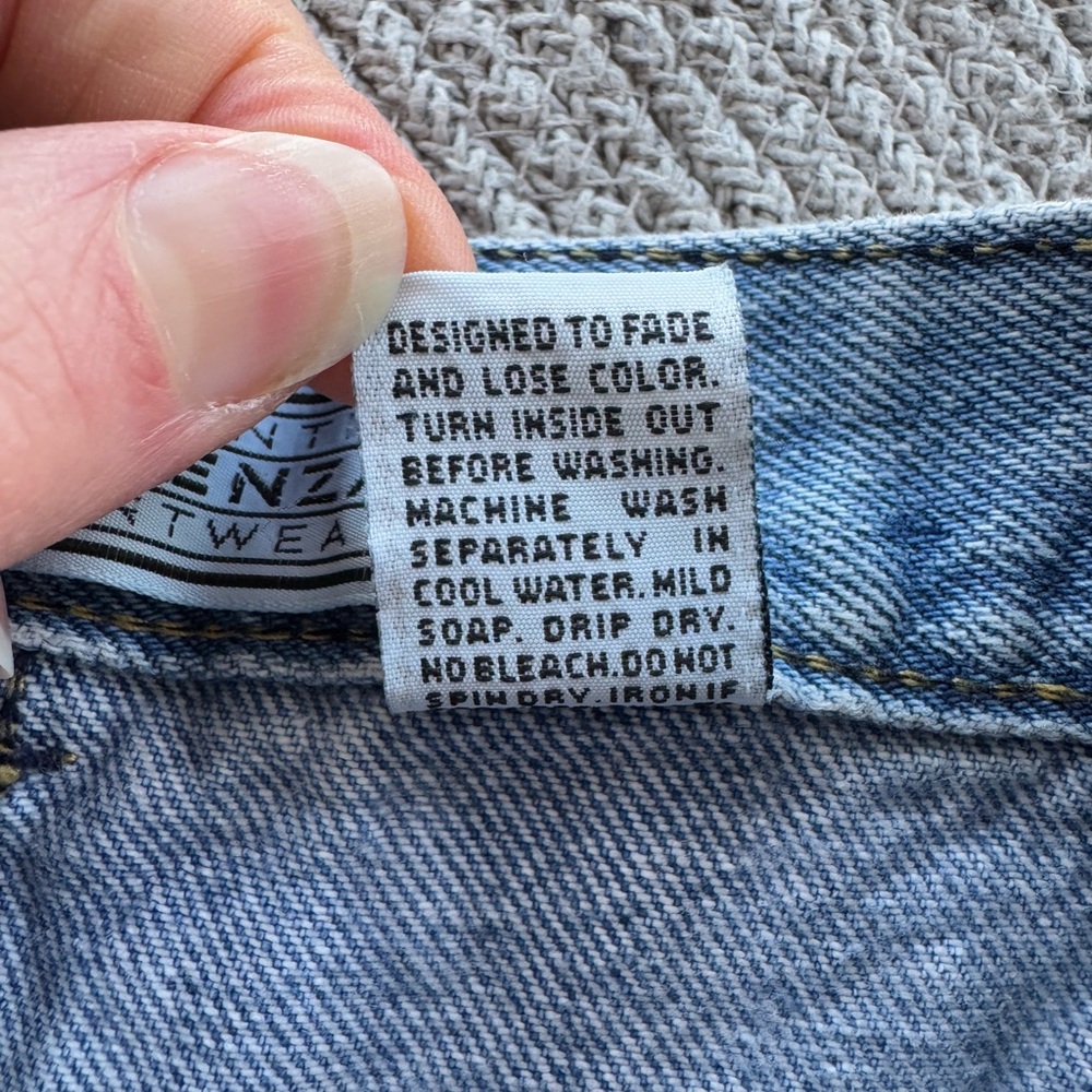 Vintage 80’s Forenza Light Stonewash High Rise Tapered Jeans Sz 26 - Picture 13 of 13